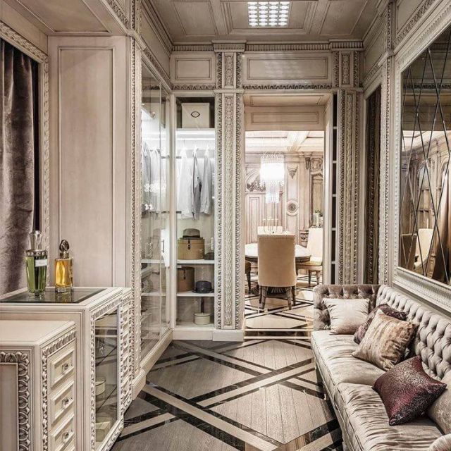 Паркет с камнем