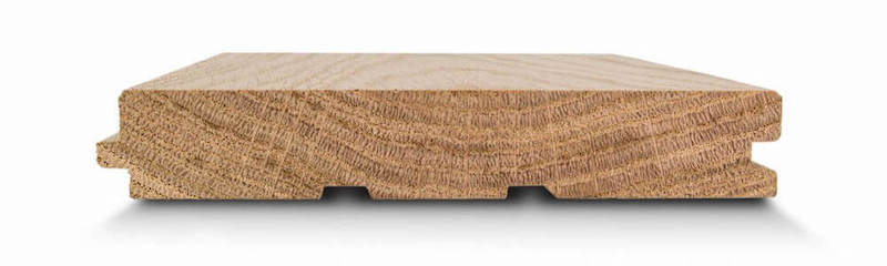 Массивная доска в разрезе